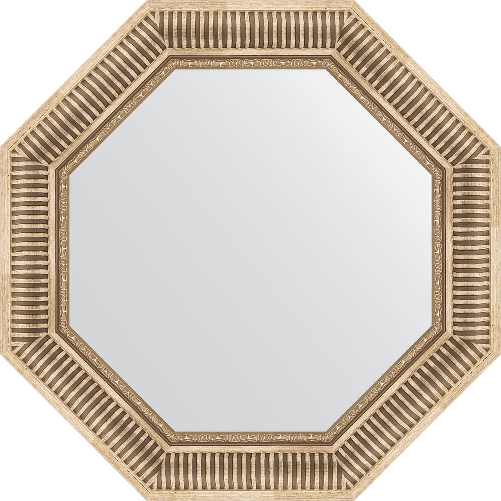 Изображение товара Зеркало EVOFORM в багетной раме серебро 67,8x67,8 см OCTAGON серия