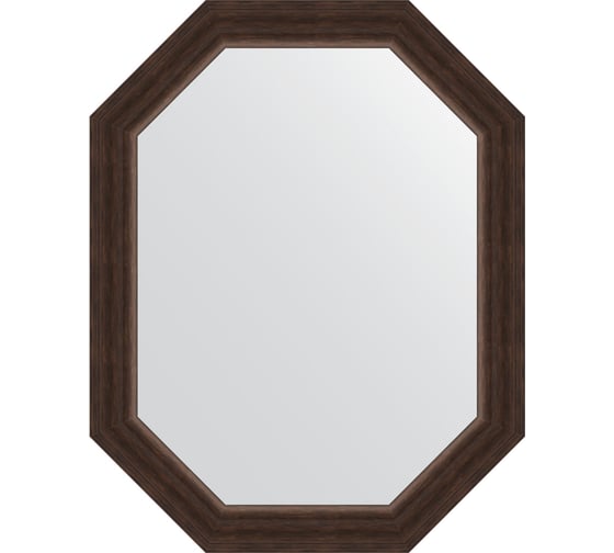 Изображение товара Зеркало EVOFORM в багетной раме - палисандр 62 mm (56x71 cm) 7066