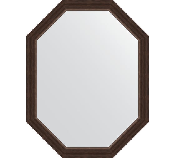 Изображение товара Зеркало EVOFORM в багетной раме - палисандр 62 mm (71x91 cm) 7068