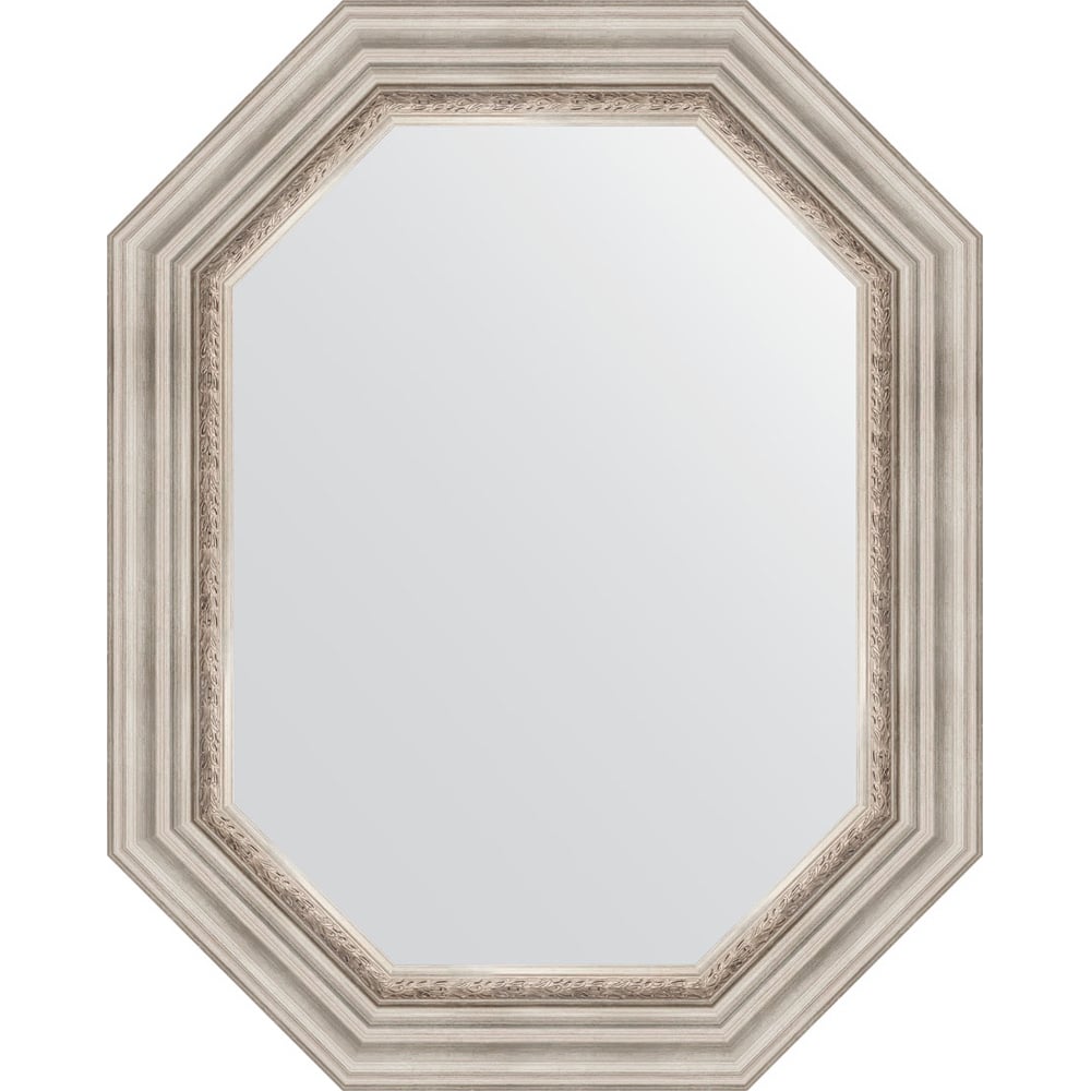 Изображение товара Зеркало EVOFORM в багетной раме римское серебро 88 мм 61x76 см