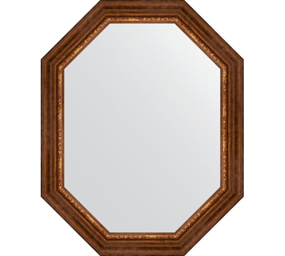 Изображение товара Зеркало EVOFORM в багетной раме - римская бронза 88 mm (76x96 cm) 7172