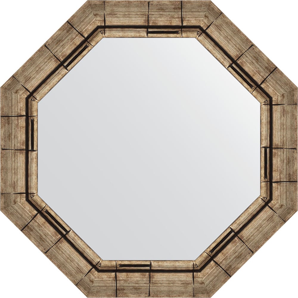 Изображение товара Зеркало EVOFORM в багетной раме серебро 58x58 см OCTAGON модель 7322
