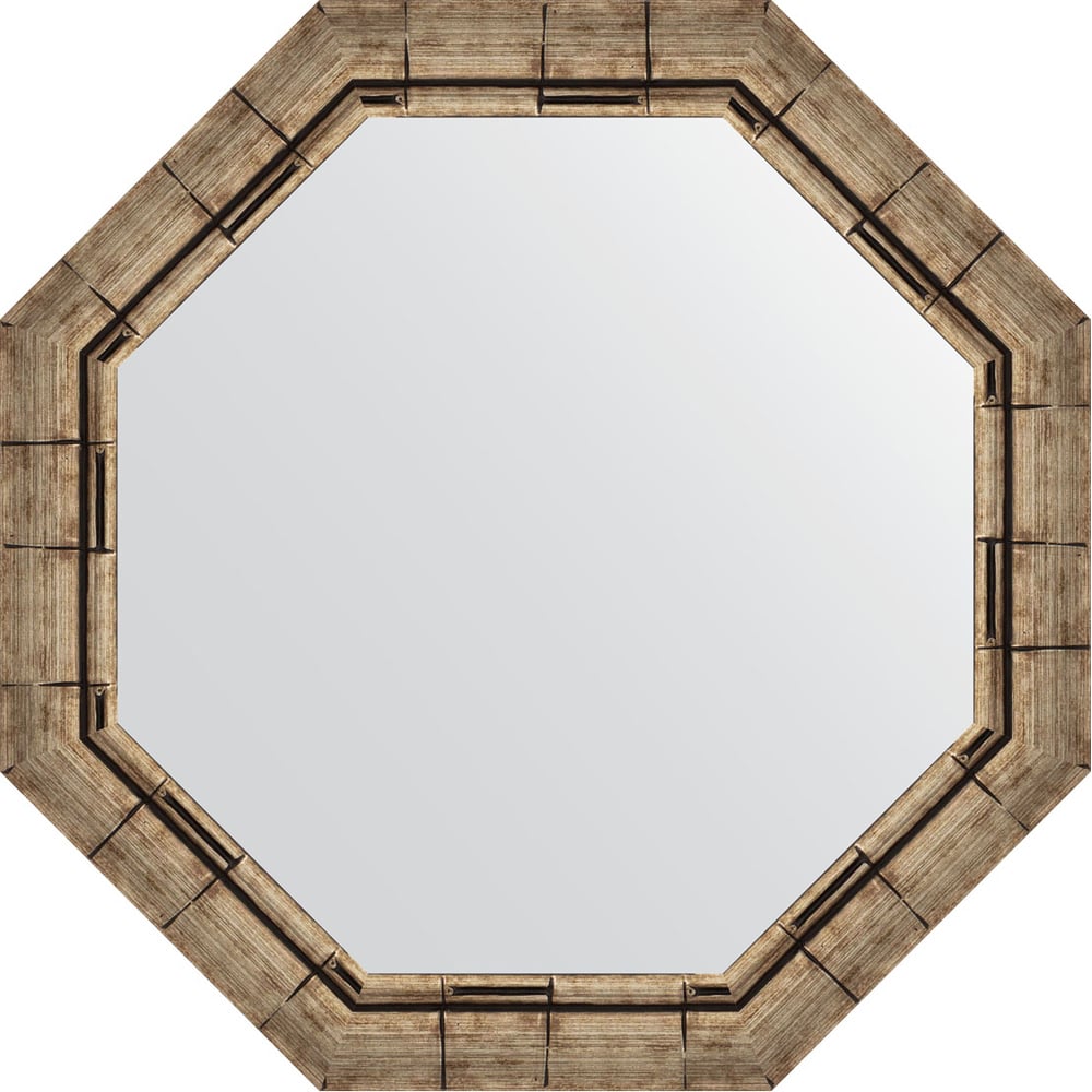 Изображение товара Зеркало EVOFORM в багетной раме серебряный 68x68 см серийный OCTAGON