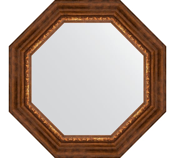 Изображение товара Зеркало EVOFORM в багетной раме - римская бронза 88 mm (61x61 cm) 7344