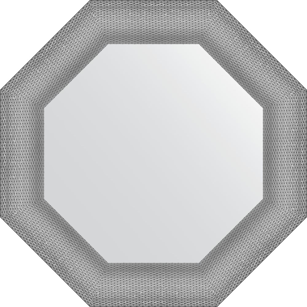 Изображение товара Зеркало EVOFORM в багетной раме серебро 61x61 см OCTAGON