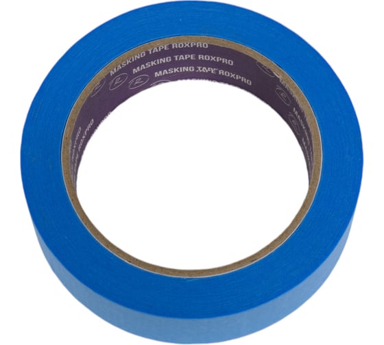 Изображение товара Малярная лента для наружных малярных работ RoxelPro ROXPRO 30 мм х 50 м, 1 шт. 304482