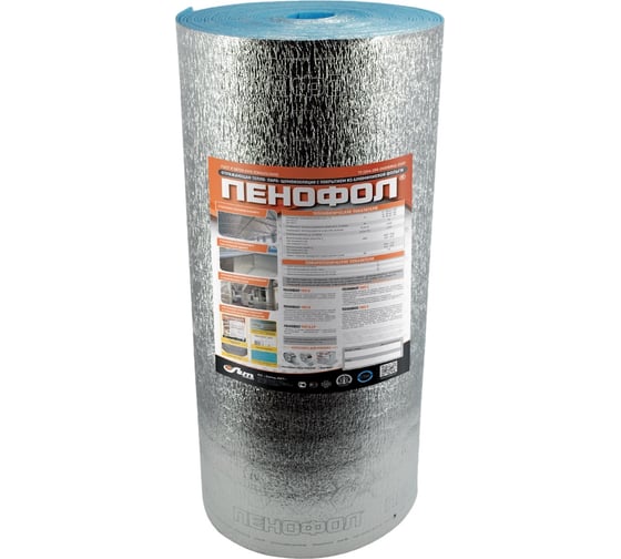 Изображение товара ПЕНОФОЛ 2000 тип а, 3 мм, 1.2х30 м, 36 кв. м А031230