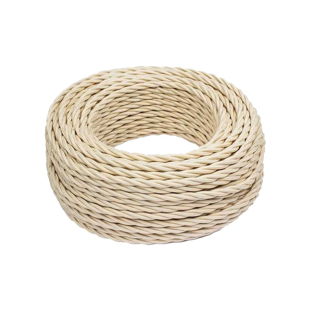 Изображение товара Провод Bironi 2x2,5 песочное золото 150 м бобина высокое качество