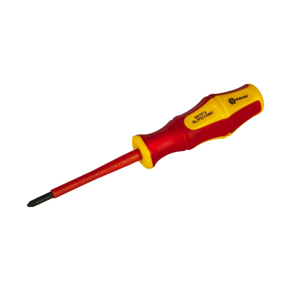 Диэлектрическая отвертка КОБАЛЬТ Ultra Grip 799-727