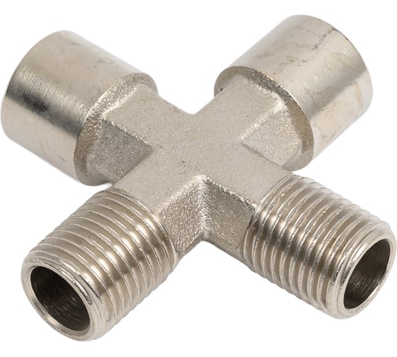 Изображение товара Крест ARMA две внутренние, две наружные резьбы FFMM 1/4 J1281