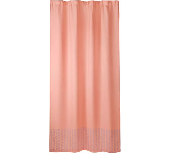 Изображение товара Готовая штора Moroshka MCNY 140x260 см, крепление: шторная лента, цвет розовый 910-207-02