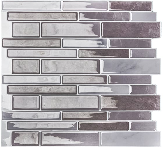 Изображение товара Комплект полимерной 3D плитки LAKO 30.5х30.5 см, 10 штук, Кладка глянец 7 LKD-AMZ005