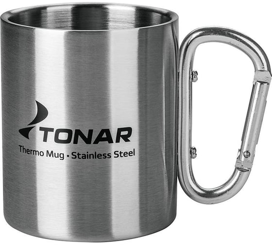 Изображение товара Термокружка Тонар T.TK-032-300 300мл, ручка-карабин 281081