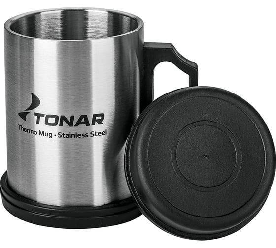 Изображение товара Термокружка Тонар T.TK-004-400 400мл, с крышкой и подставкой 281361