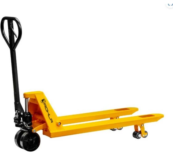 Изображение товара Гидравлическая тележка RohlaRhino ROHLA Rhino г.п. 2,5 т, полиуретановые колеса RR2.5PDP