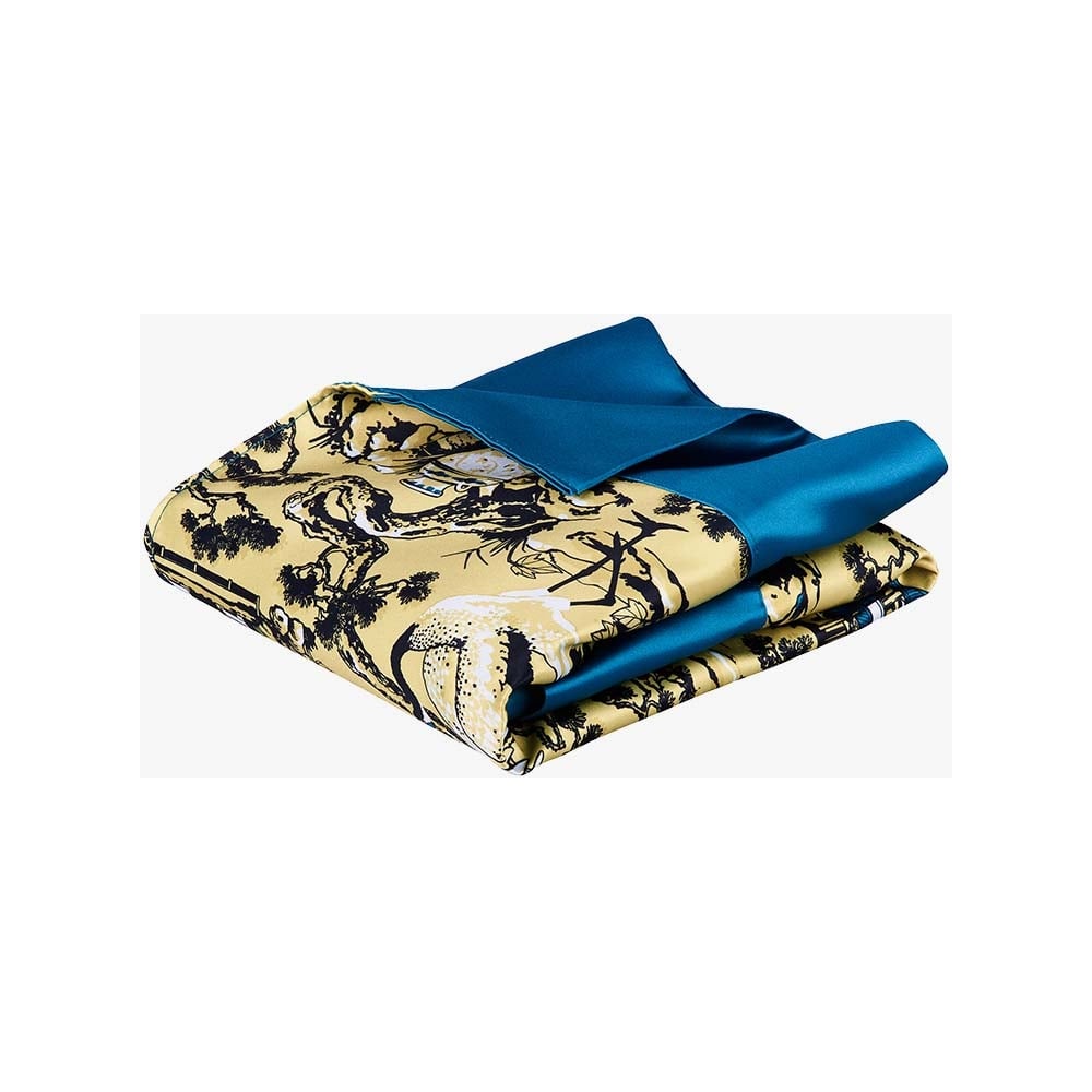 Изображение товара Покрывало-саше Moroshka Kitayskaya, цвет желтый синий 65x220 см 948-203-01