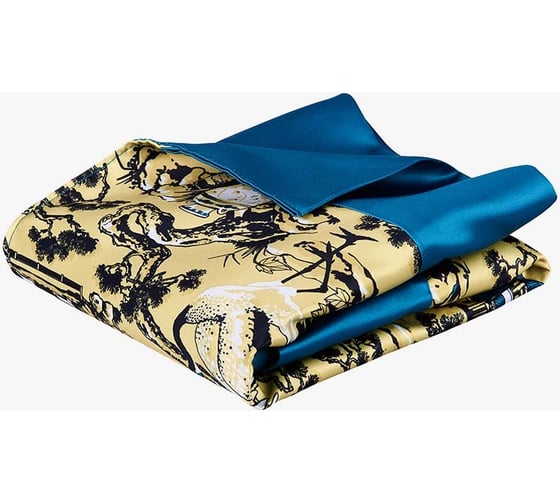 Изображение товара Покрывало-саше Moroshka Kitayskaya, цвет желтый синий 65x220 см 948-203-01