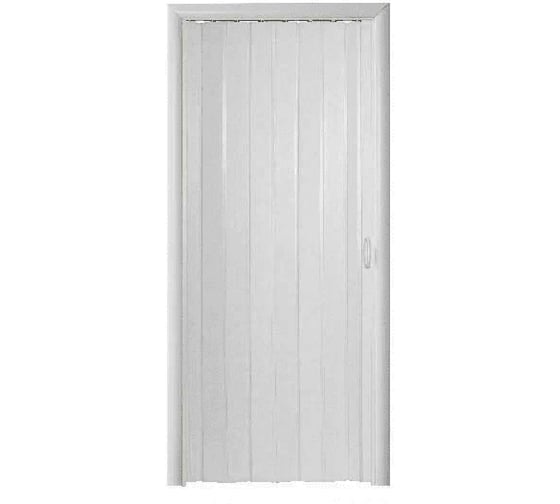 Изображение товара Дверь-гармошка Центурион комфорт, белый глянец, 2050x840 мм 67188