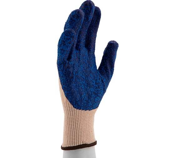 Изображение товара Трикотажные перчатки Без бренда вспененное нитрильное покрытие, размер L, 15 класс вязки 67873