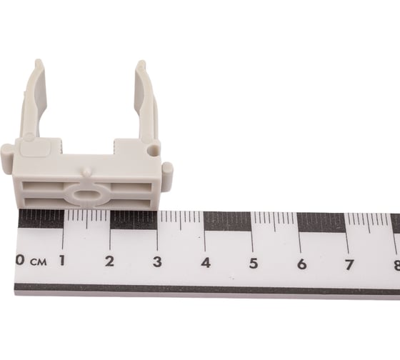 Изображение товара Крепежная клипса для монтажа газовым монтажным пистолетом FIXPISTOLS f-cpe25 серая, 100 шт. 2-2-4-4638