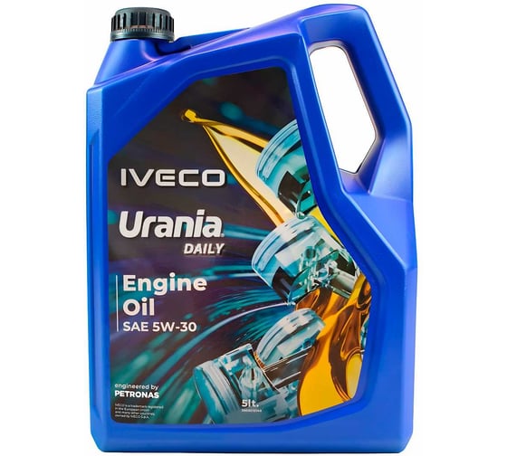 Изображение товара Моторное масло Petronas URANIA DAILY синт. 5W30, 5 л 71523MH2EU/13455019 71523MH2EU