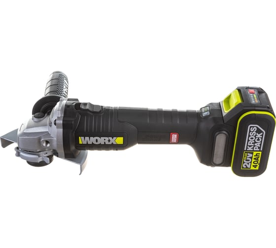 Изображение товара Аккумуляторная угловая шлифмашина  WORX Professional WU809.1