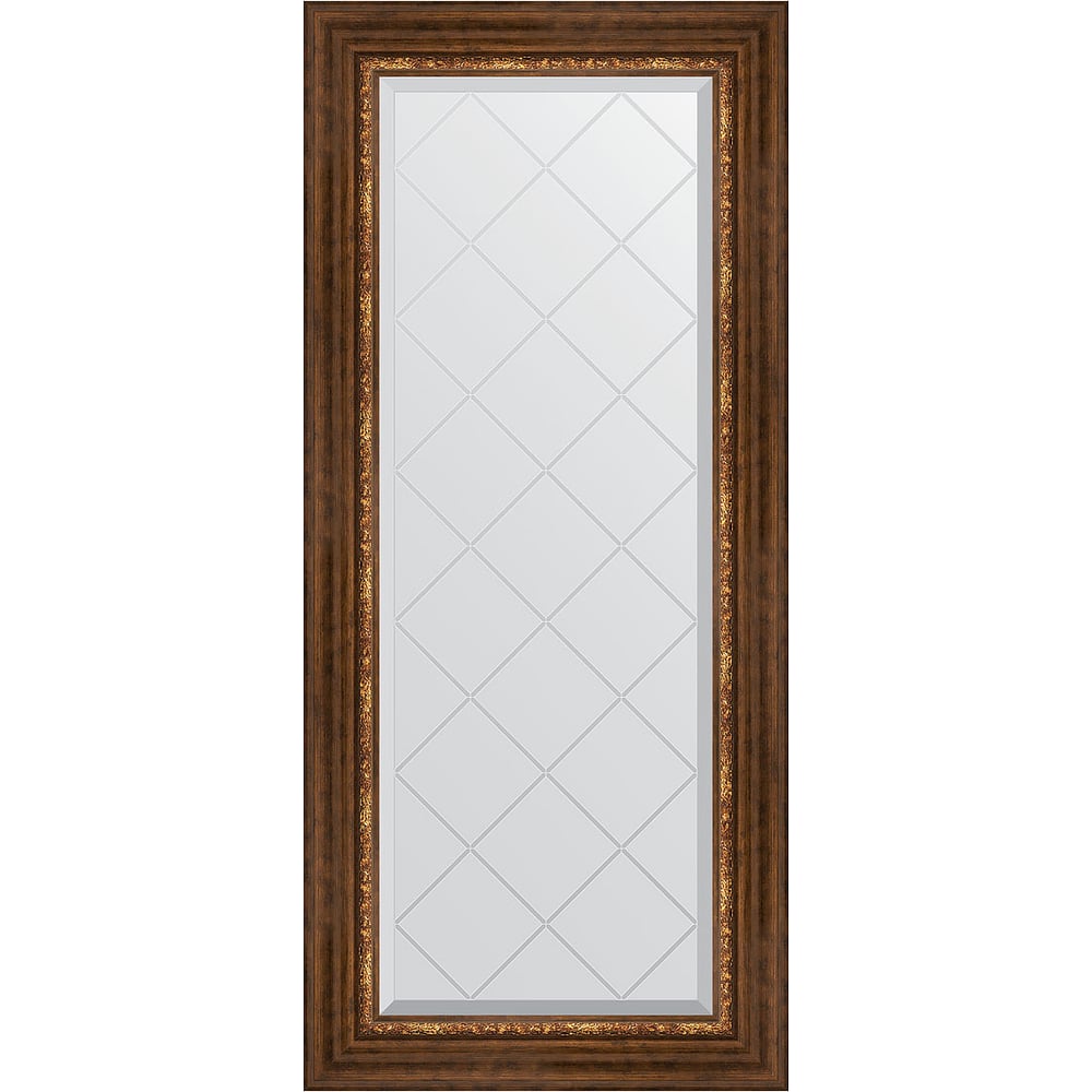 Изображение товара Зеркало EVOFORM в багетной раме бронза 56x126 см с креплением