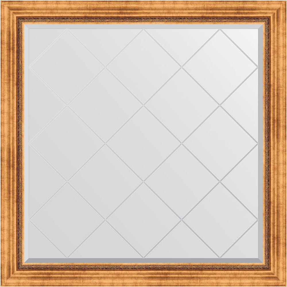 Изображение товара Зеркало EVOFORM в багетной раме римское золото 106x106 см