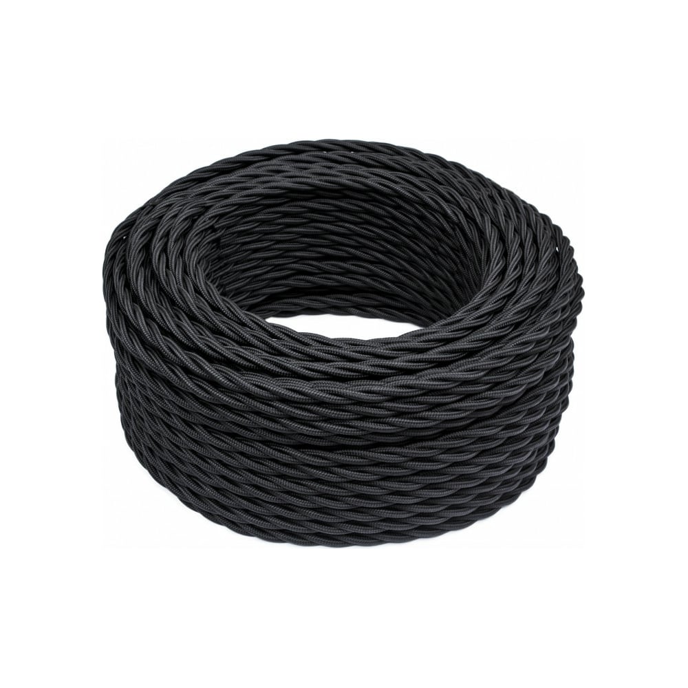 Изображение товара Провод Bironi 3x1,5 черный (матовый) 150м B1-434-73-150