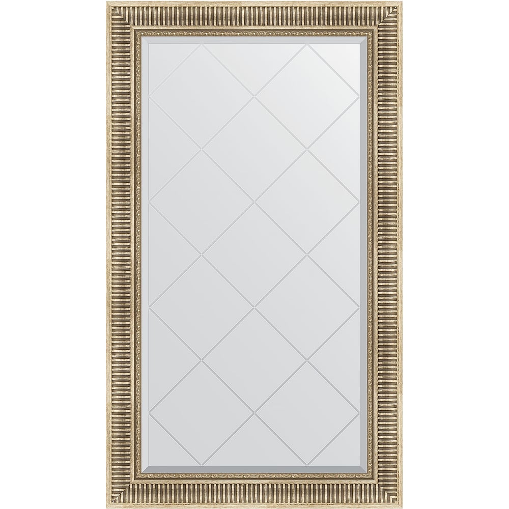 Изображение товара Зеркало EVOFORM с гравировкой в багетной раме серебряный акведук 77x132 см BY 4239