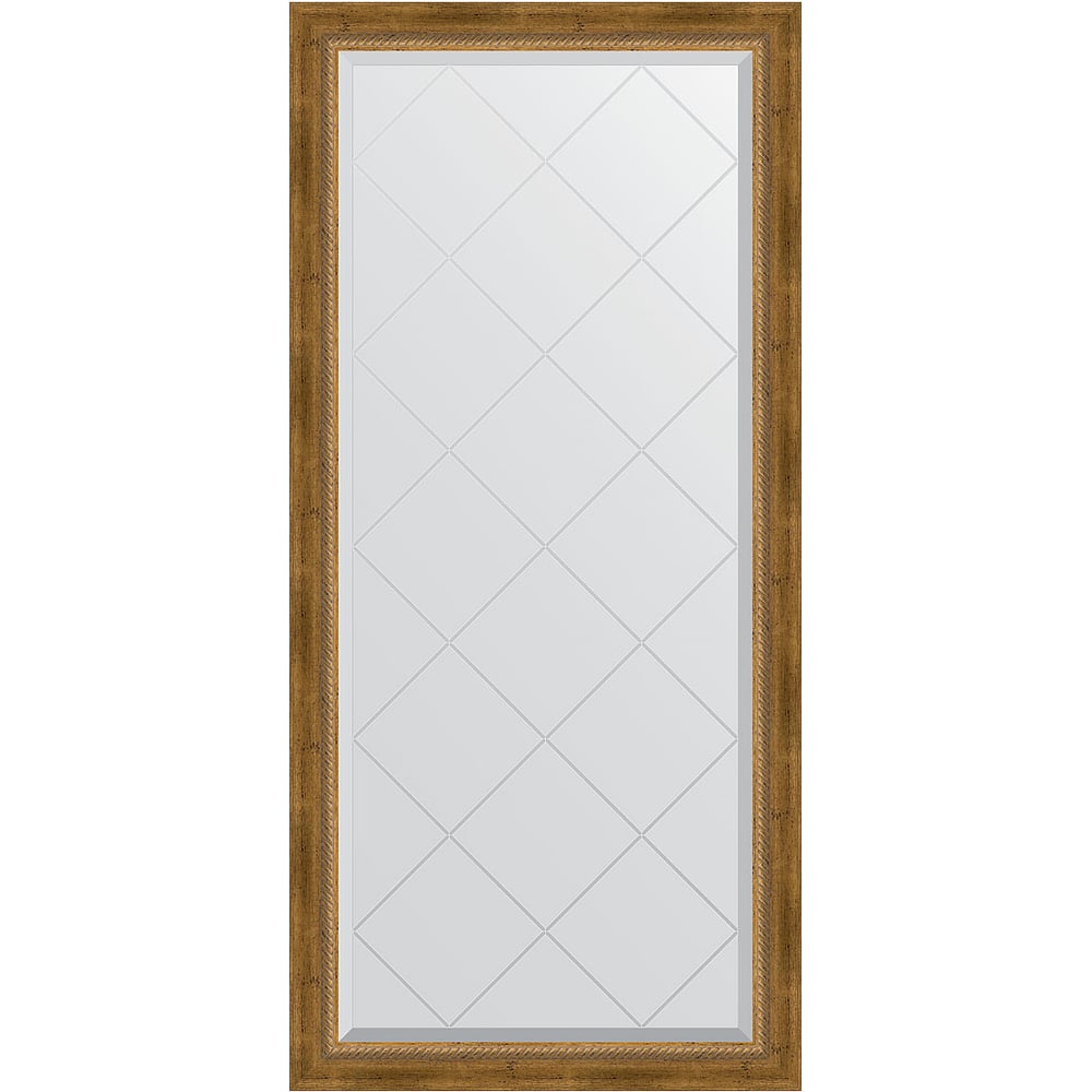 Изображение товара Зеркало EVOFORM в багетной раме бронза 73x155 см с гравировкой