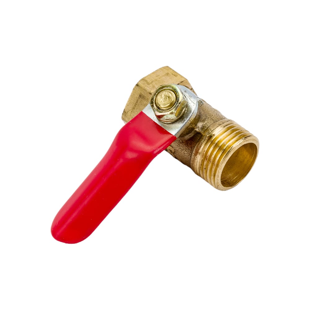 Изображение товара Краник шаровой латунный 3/8" ARMA BV F3/8-M3/8 для водопроводных систем