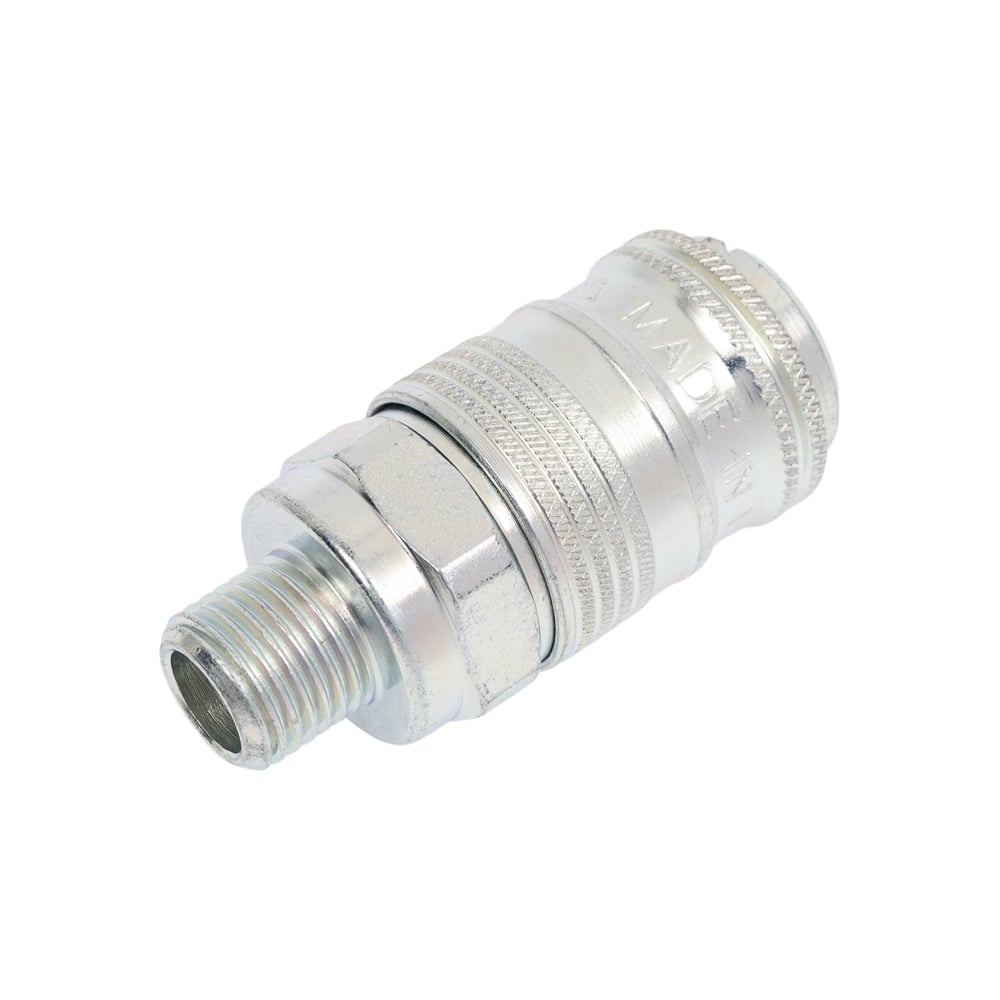 Изображение товара Муфта быстроразъемная с наружной резьбой 1/4 дюйма сталь ANI AH025911