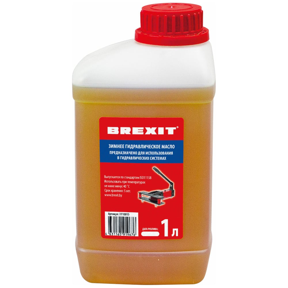 Изображение товара Гидравлическое масло для трубогибов 1 л зимнее BREXIT 3110015