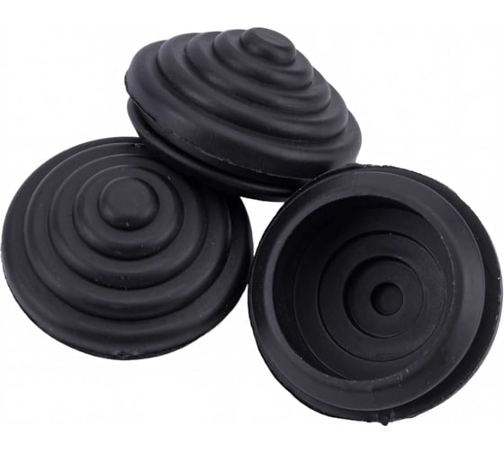 Изображение товара Заглушка для распределительной коробки Bironi, черный (20 шт/уп) R-Z-23-20