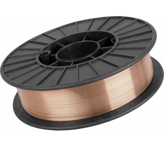 Изображение товара Проволока сварочная омедненная СВ-08Г2С-О (1.2 мм; 5 кг; D200) СЗСМ 00-00000019