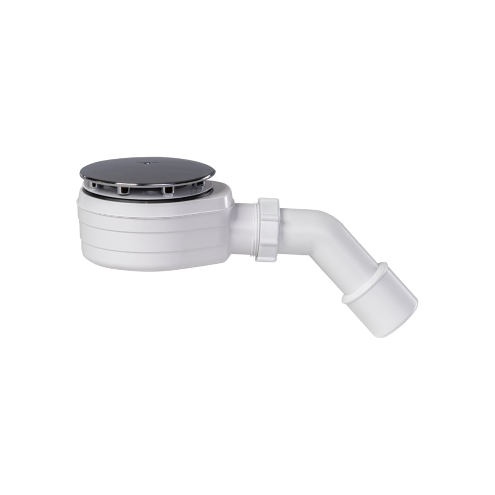 Изображение товара Сифон для душевого поддона STYRON 90 мм плоский хром