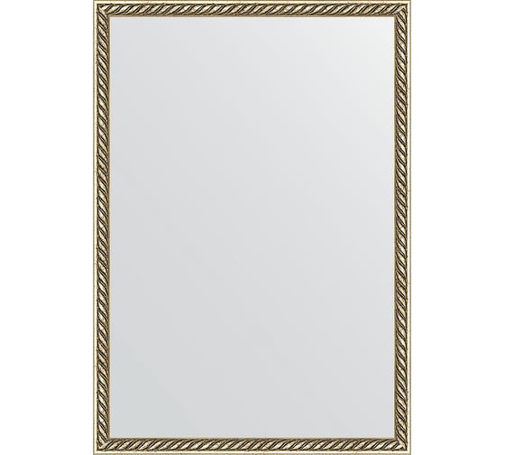 Изображение товара Зеркало EVOFORM в багетной раме - витая латунь 26 mm (48x68 cm) 0634