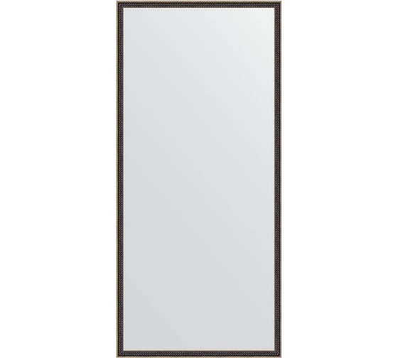 Изображение товара Зеркало EVOFORM в багетной раме - витой махагон 28 mm (68x148 cm) 0761