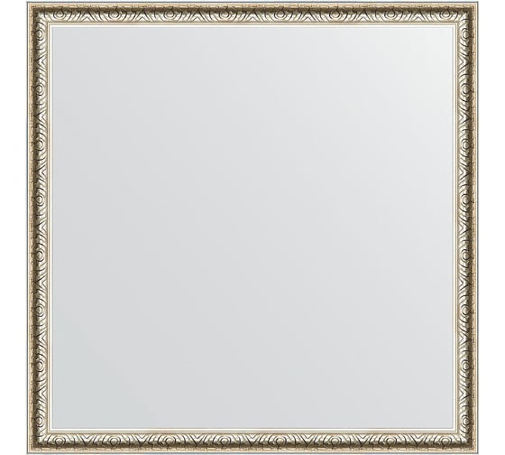 Изображение товара Зеркало EVOFORM в багетной раме - мельхиор 41 mm (71x71 cm) 1020
