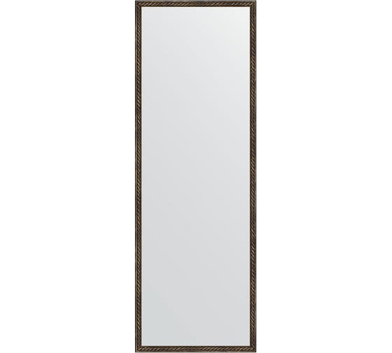 Изображение товара Зеркало EVOFORM в багетной раме - витая бронза 26 mm (48x138 cm) 1062