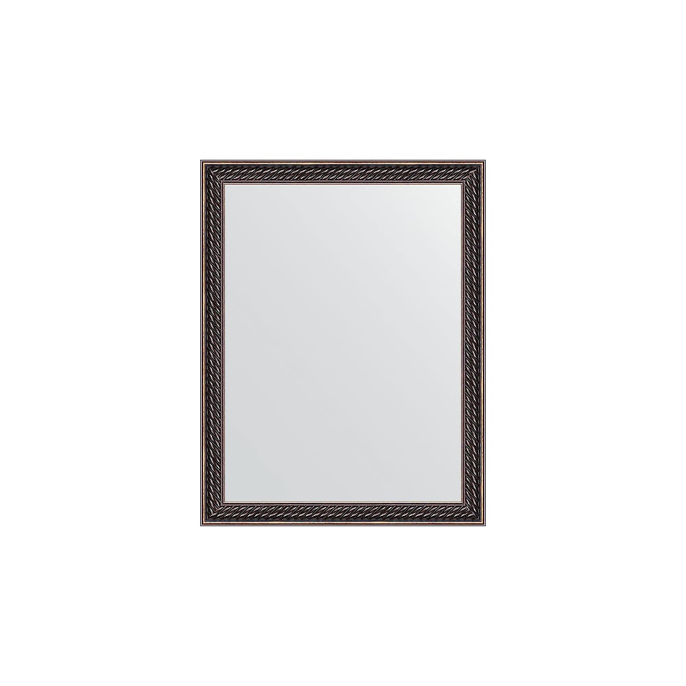 Изображение товара Зеркало EVOFORM в багетной раме - витой махагон 28 mm (35x45 cm) 1328