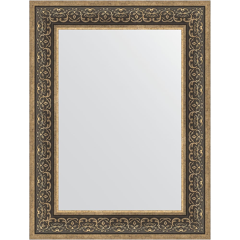 Изображение товара Зеркало EVOFORM в багетной раме вензель серебряного цвета 63x83 см