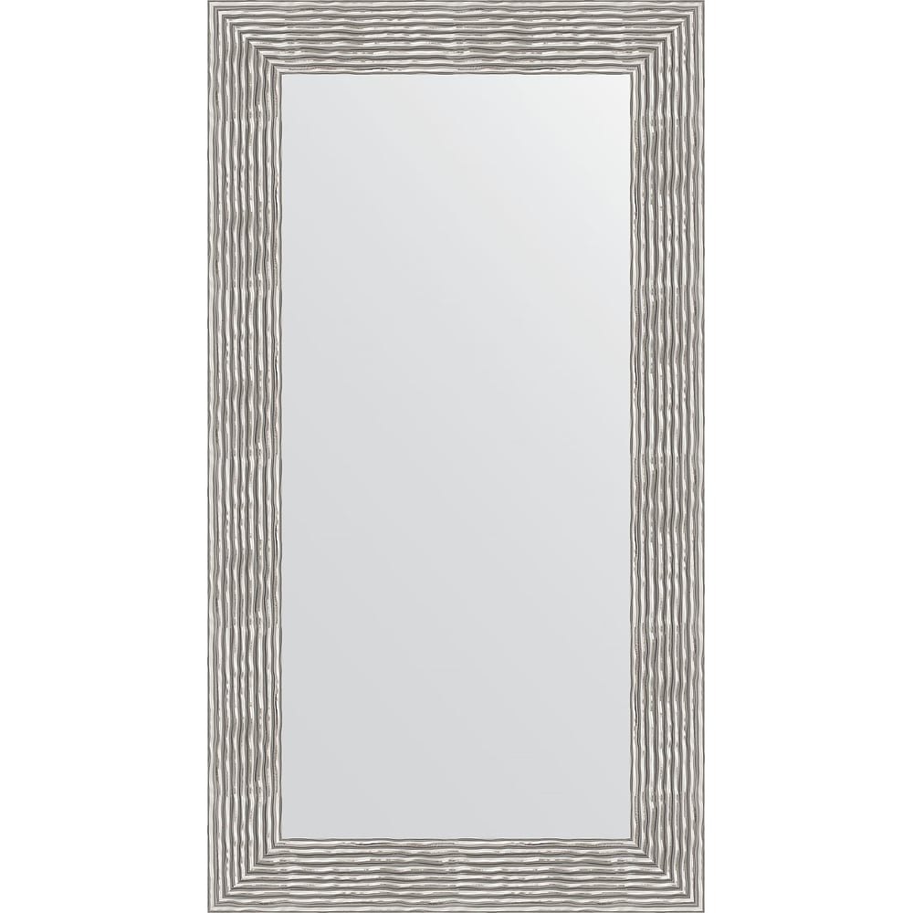 Изображение товара Зеркало EVOFORM в багетной раме волна хром 60x110 см