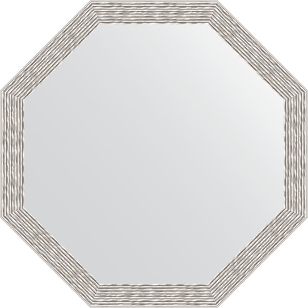 Изображение товара Зеркало EVOFORM в багетной раме 58,2x58,2 см алюминий OCTAGON