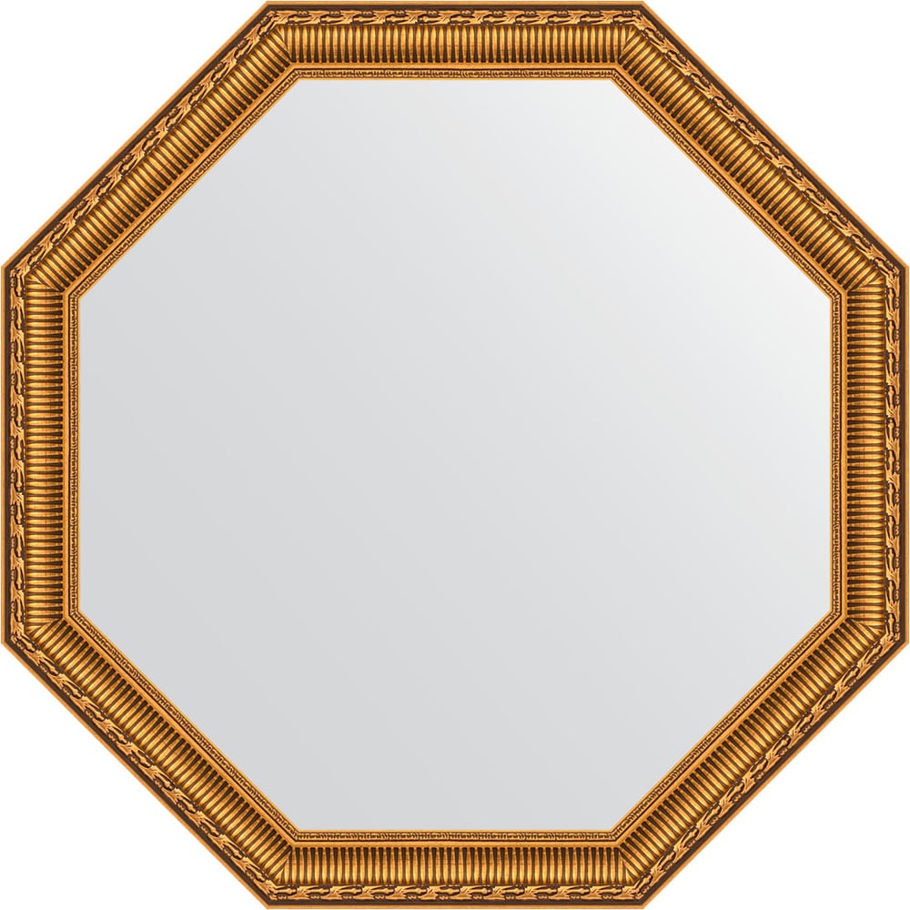 Изображение товара Зеркало EVOFORM в багетной раме золотой 70,4x70,4 см OCTAGON серия