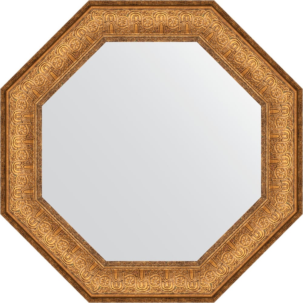 Изображение товара Зеркало EVOFORM в багетной раме медный эльдорадо 73 mm 536x536 см