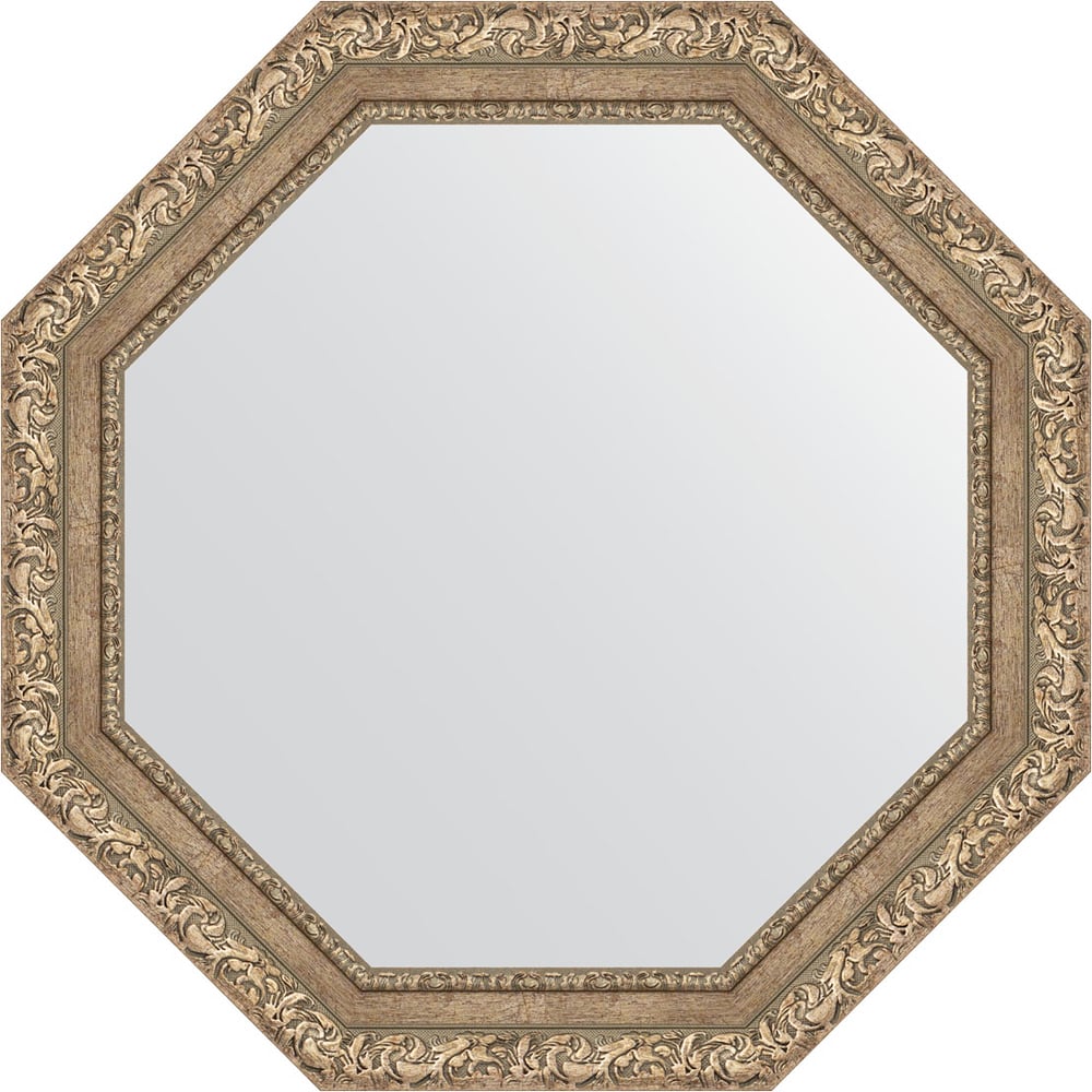 Изображение товара Зеркало EVOFORM в багетной раме античное серебро 75,4x75,4 см 3777