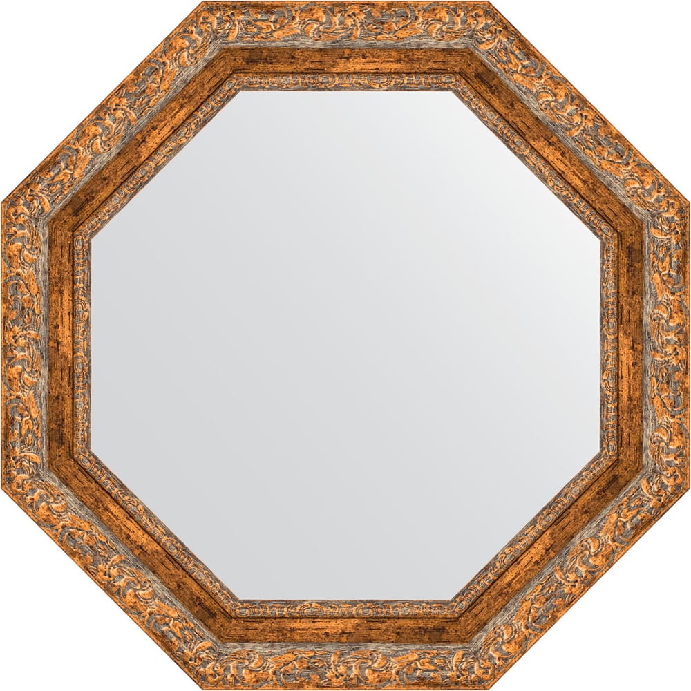 Изображение товара Зеркало EVOFORM в багетной раме античная бронза 65,4x65,4 см