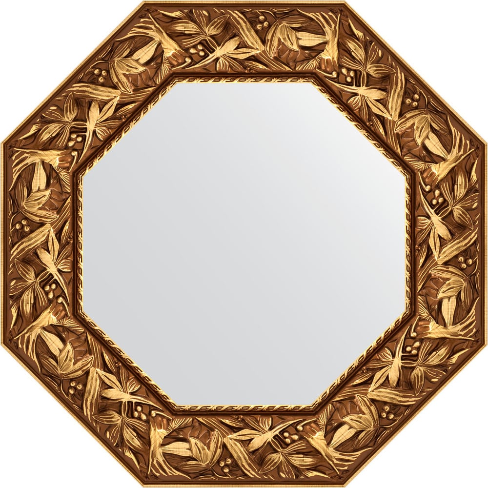 Изображение товара Зеркало EVOFORM в багетной раме Византия золото 58,8x58,8 см